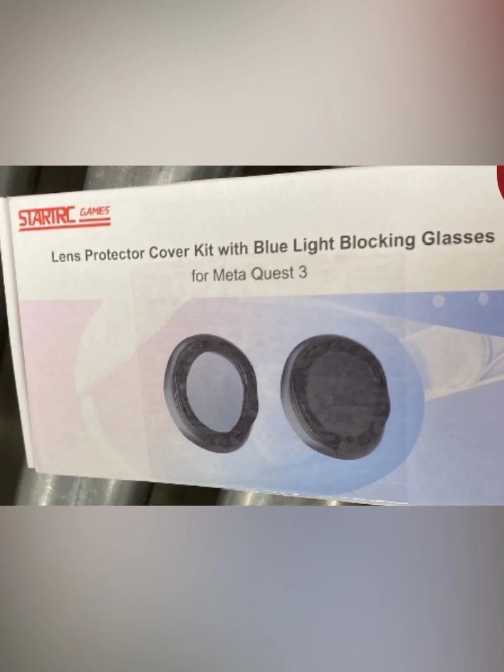 Meta Quest 3 & Oculus Quest 3 Lens Protector Cover Kit-Blue Light Blocking